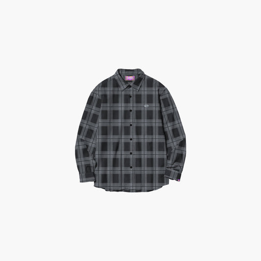 Shroomz Plaid Longsleeves (SMOKE)