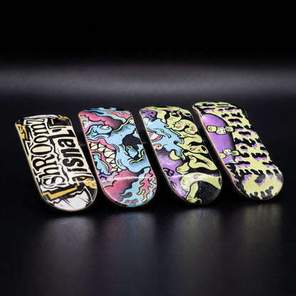 Shroomz x Isnal Fingerboard designs
