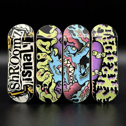 Shroomz x Isnal Fingerboard designs