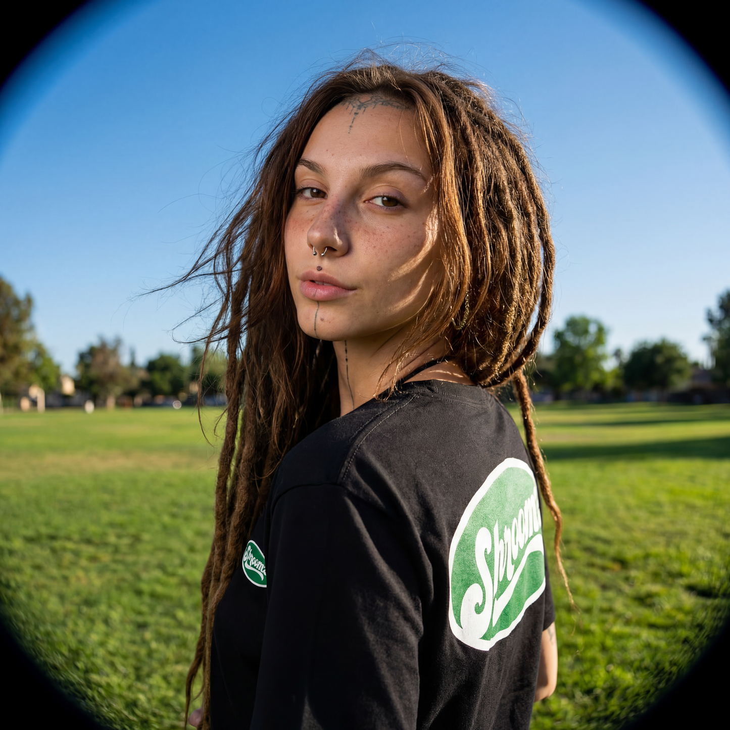 Shroomz Ellipse Logo (Black)