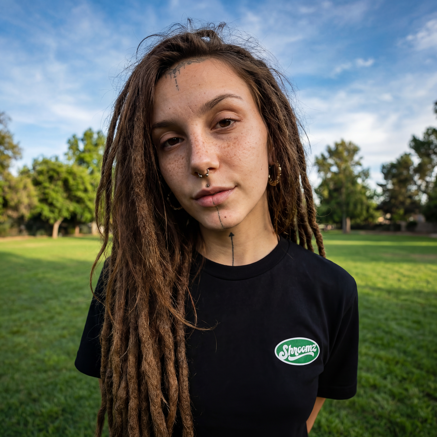 Shroomz Ellipse Logo (Black)