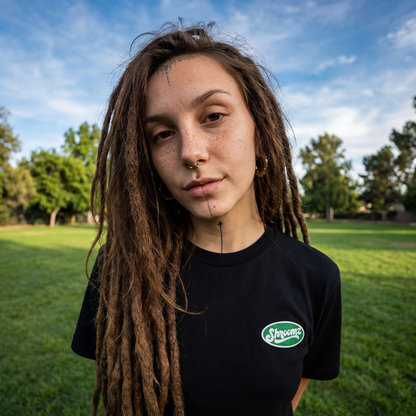 Shroomz Ellipse Logo (Black)