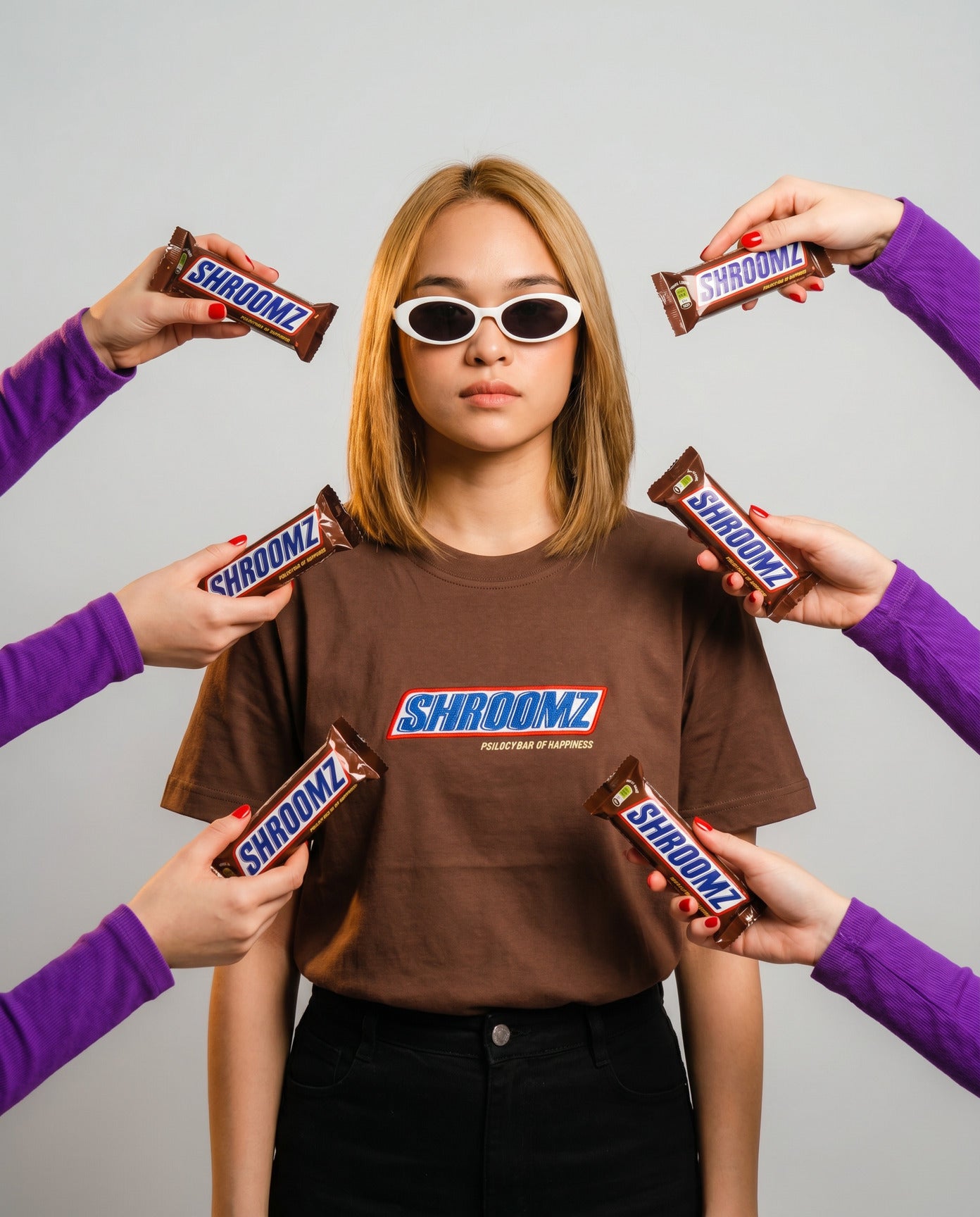 Shroomz Snicker Logo Embroid design