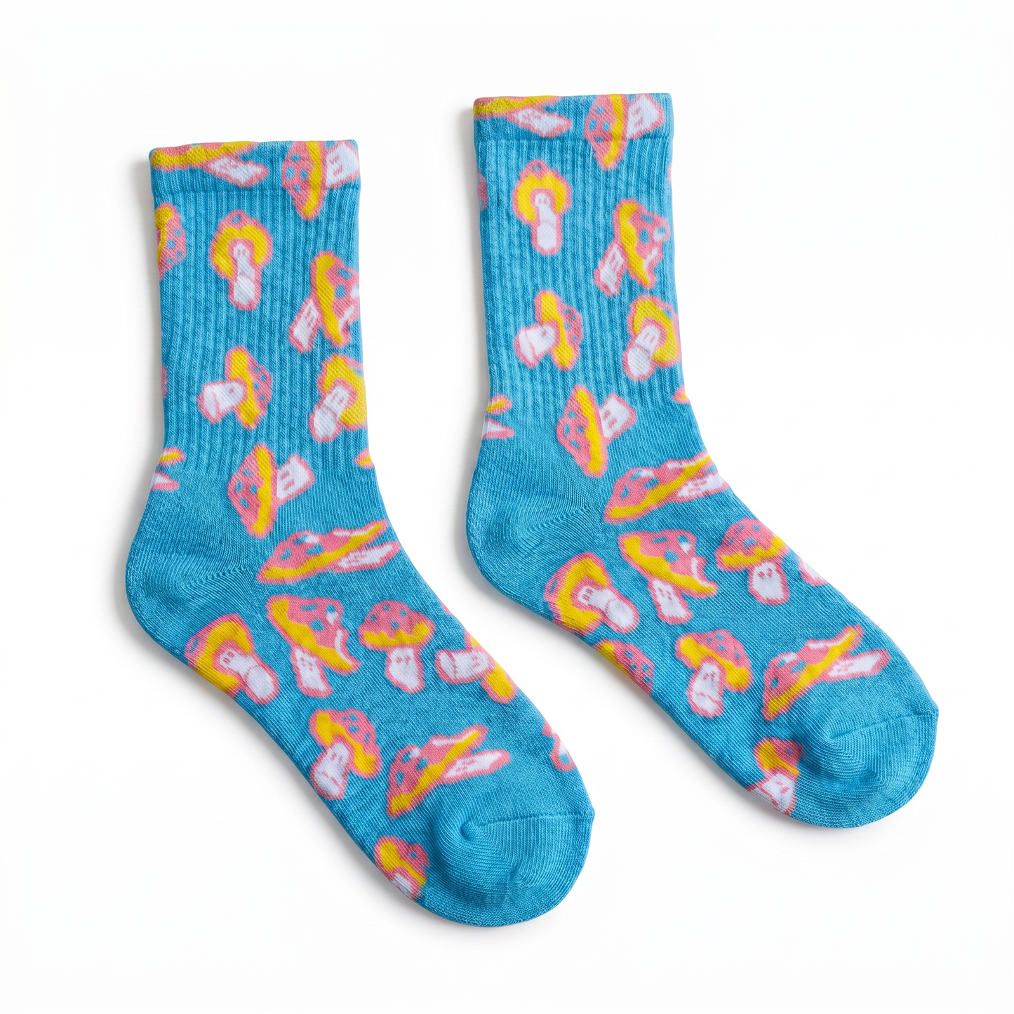 Shroomz Willow Socks (BLUE)