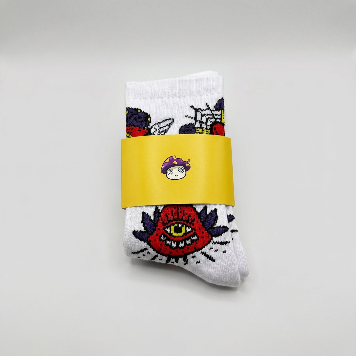 Shroomz Classic Trad Sock (WHITE)