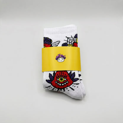 Shroomz Classic Trad Sock (WHITE)
