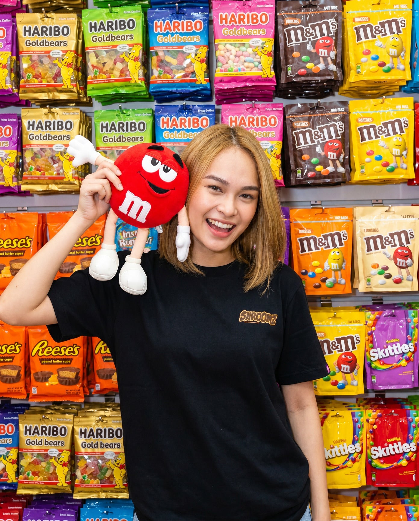 Shroomz M&M Happier World design