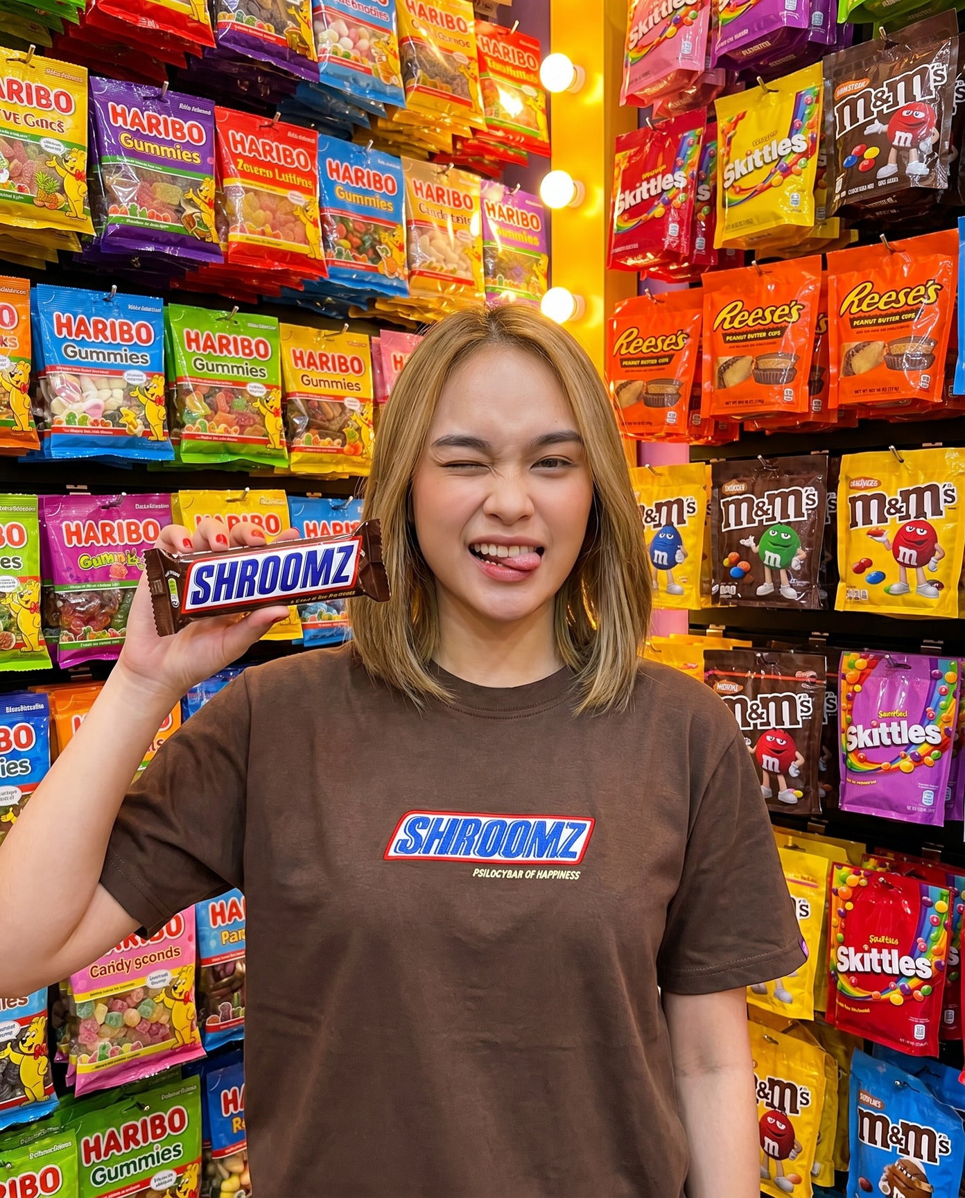 Shroomz Snicker Logo Embroid design