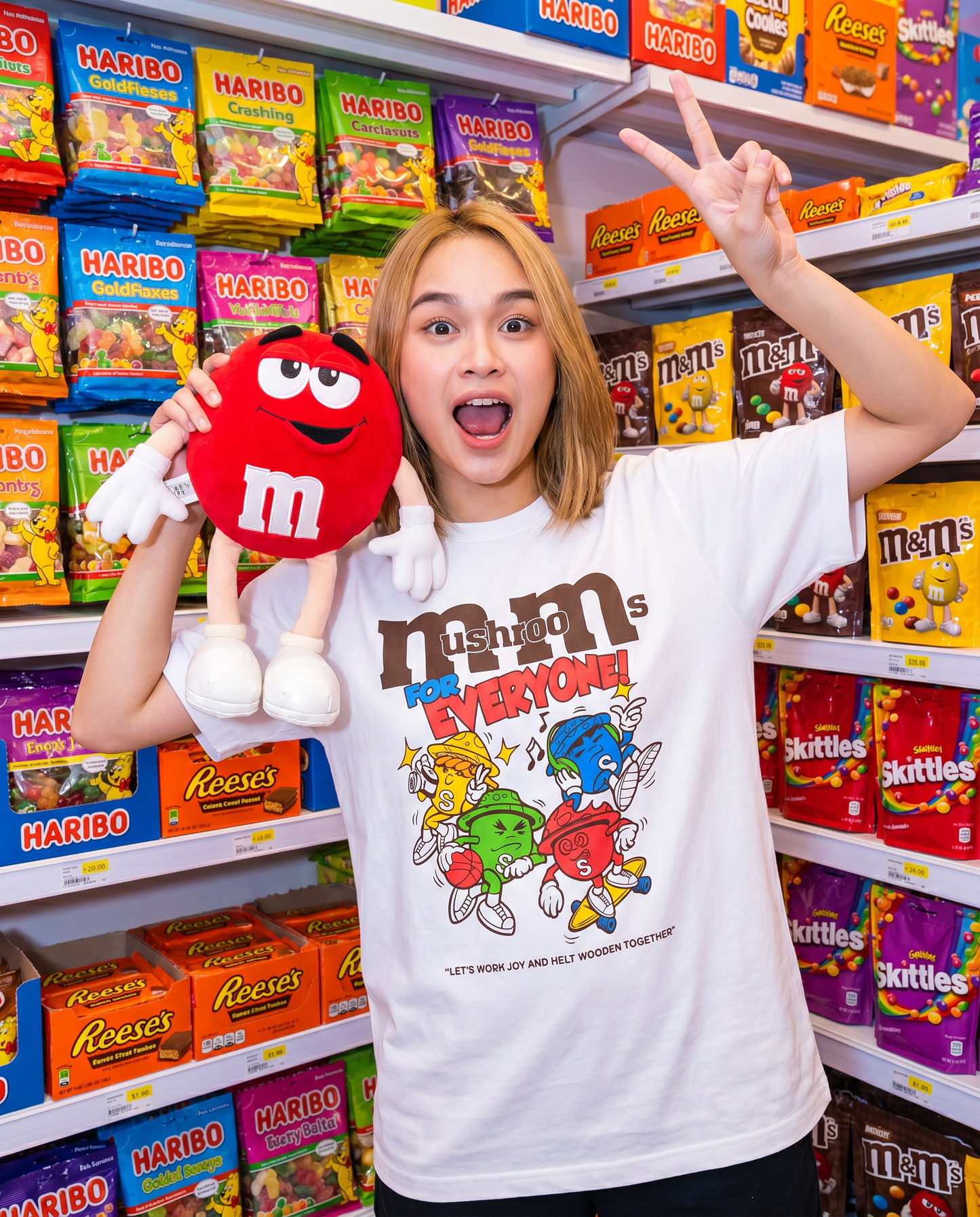 Shroomz M&M Together design