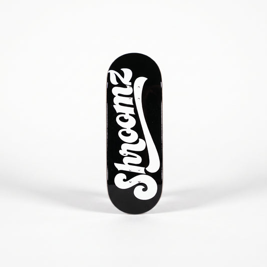 Shroomz Fingerboard Text Logo Design