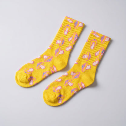 Shroomz Willow Socks (YELLOW)