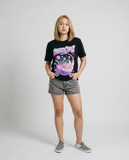 Shroomz Cereal Design Shirt (BLACK)