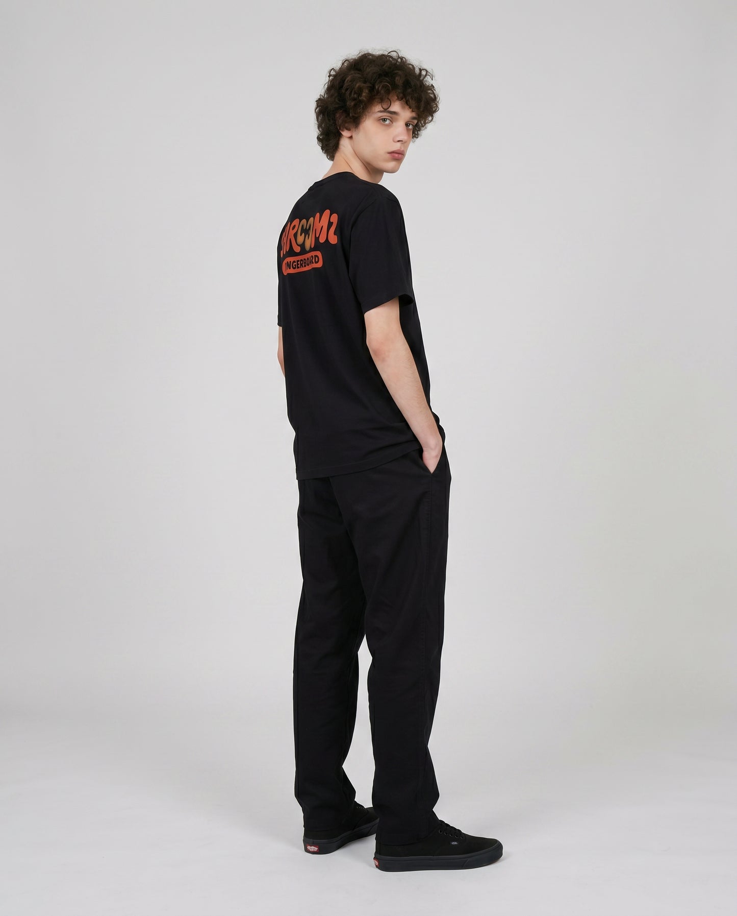 Shroomz Fingerboard x Donut Wheels design shirts (BUTTERNUT)