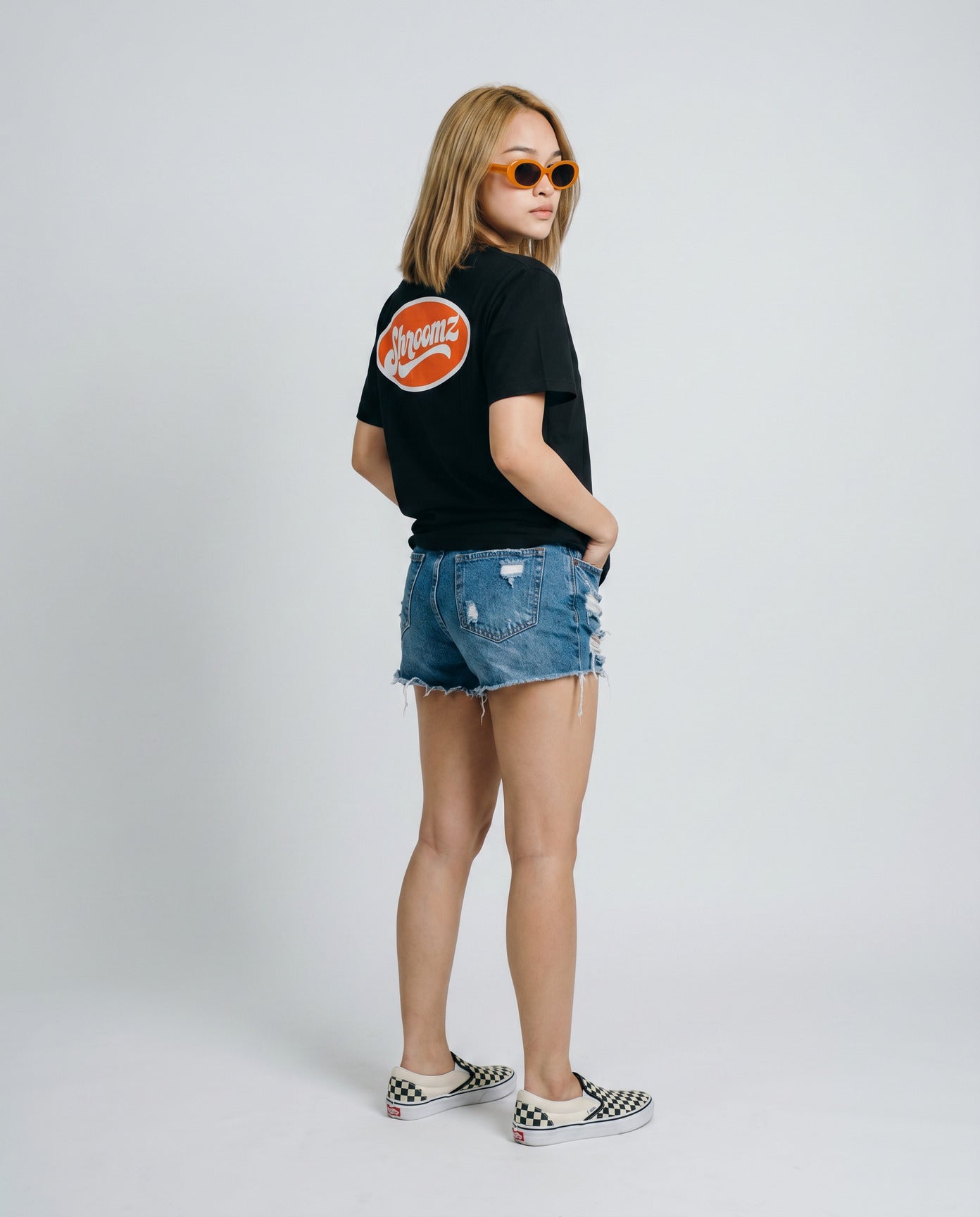Shroomz Ellipse Logo (Citrus)