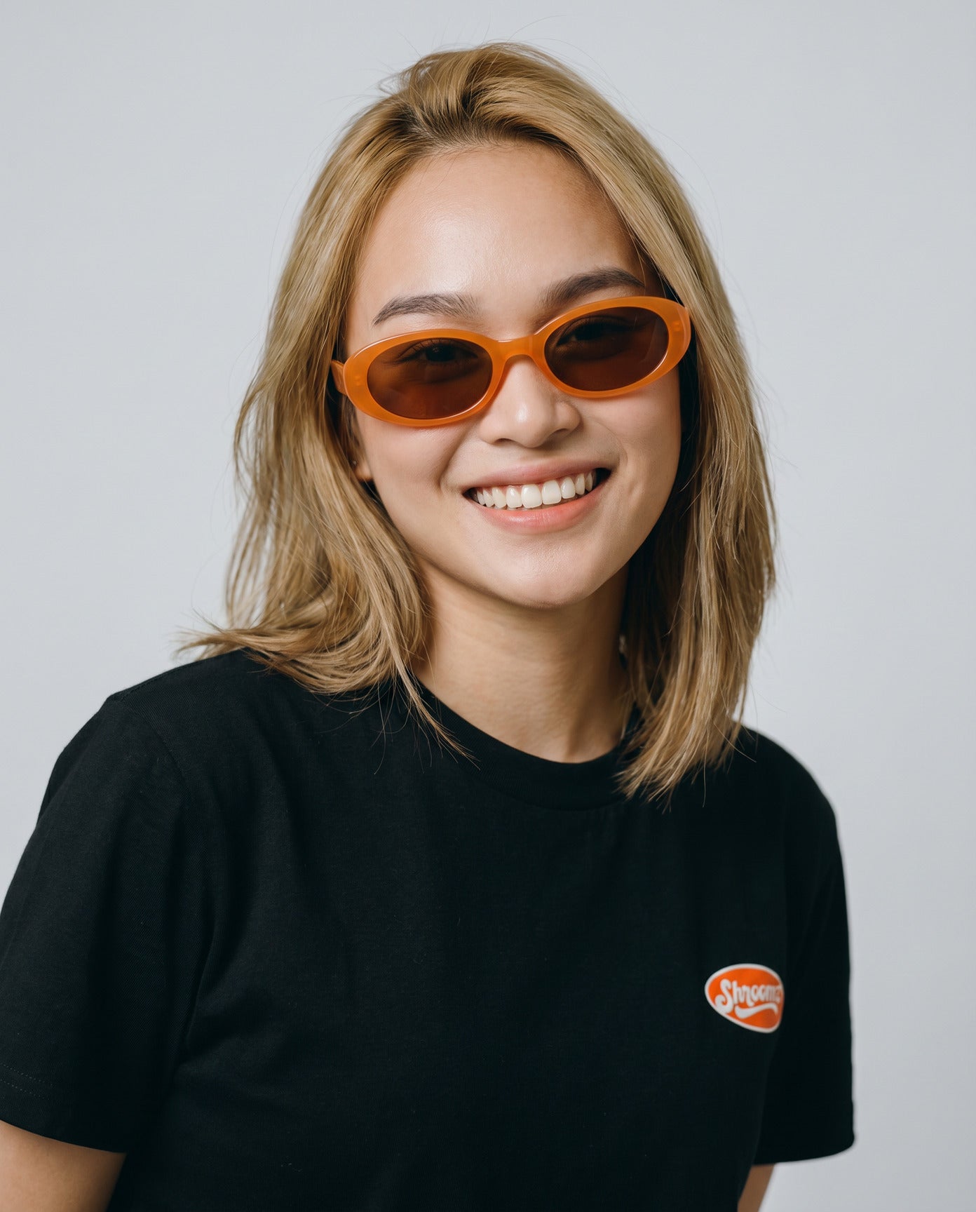 Shroomz Ellipse Logo (Citrus)