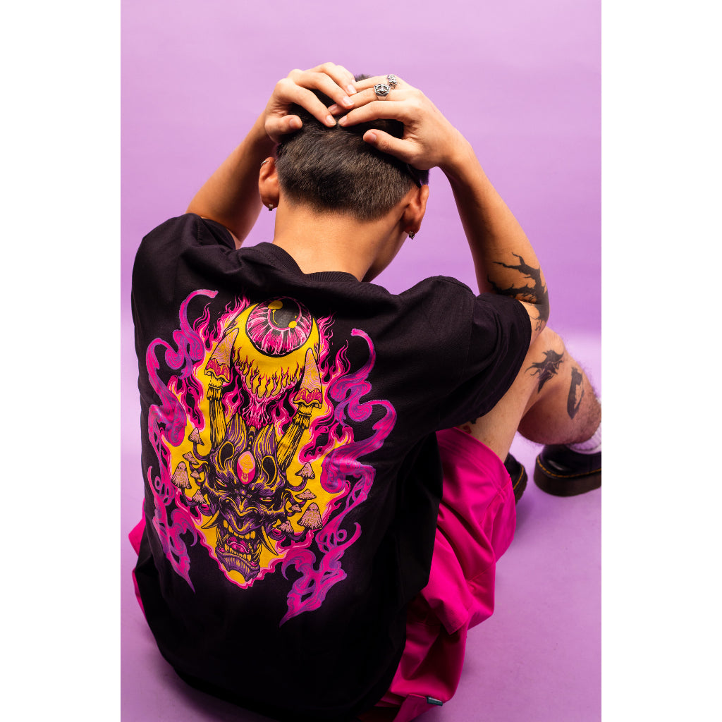 Shroomz Skull Eye Design shirt