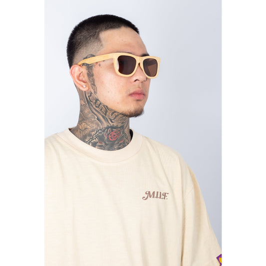 Shroomz Man I Love Fungi Collection (M.I.L.F) (BEIGE)