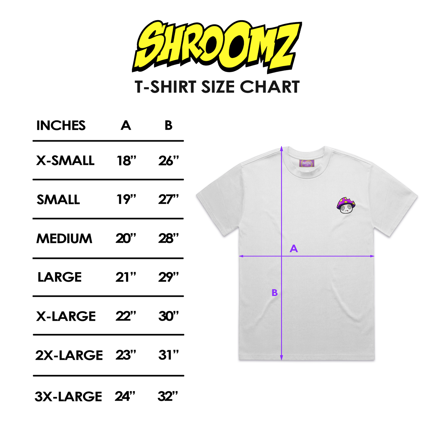 Shroomz For Everybody (Black)